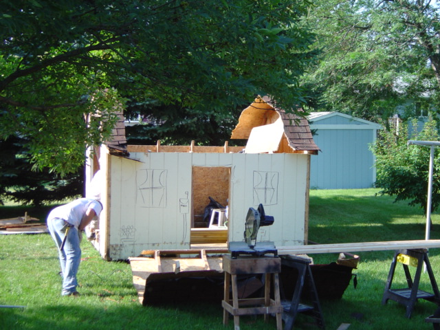 Cut off the roof-check!