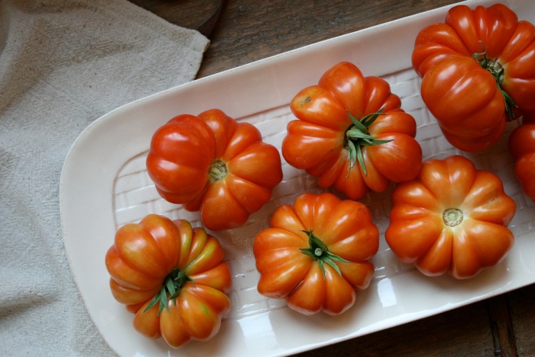 From the kitchen garden